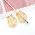 Ten-Style Tulip Flower and Leaf Glass Bead Collection view 11