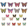 Antique Silver Butterfly Metal Charms with 27 Listed Options view 11