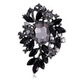 Flower Crystal Eleven Designs Metal Brooch Pin for Jackets and Lapels view 7