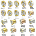 Gold-Tone Seashell Metal Beads with 18 Listed Options view 5