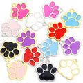 Enamel-Look Gold Silver Cat Paw Alloy Charms in 14 Styles view 5