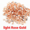 Square Metal Butterfly Earring Backs in Fourteen Options view 7