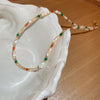 Cream Tube Beads
