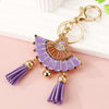 Purple Folding-Fan