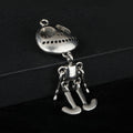 Nut And Bolt Robot Charm Pendant Metal Alloy Four Styles view 3