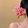 Coral Lily Spray