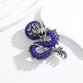 Black Gold Tone Flower Five Designs Metal Brooch Pin view 5