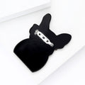 Sunglasses Dog Brooch With Brown Black and White Shell Effect Panels view 4