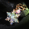 White Transparent-Snowflake