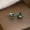 Green Print Hearts