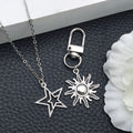 Antique Silver Sun and Moon Metal Charms with 38 Listed Options view 2