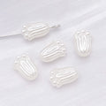 Twenty-Style Ivory Faux Pearl Shaped Spacer Bead Collection view 6