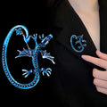 Winged Dragon Enamel Two Designs Metal Brooch Pin for Jackets and Lapels view 4