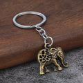 Minimalist Elephant Zinc Alloy Keychain Bag Charm Accessory