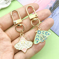 Butterfly Charm Keychains Featuring Butterfly Across 32 Pictured Variations view 4