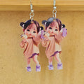 Acrylic Double-Sided Cute Animal Print Earrings 10 Styles view 11