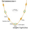 Blue Glass Necklace