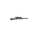 Gunmetal-Tone Metal Rifle Charms, Mixed Firearm Designs view 5
