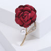 Red Fabric Rose