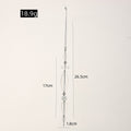 Clear Crystal Bead Icicle Christmas Tree Hanging Ornament view 2