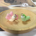 Mini Flocked Animal and Character Ball-Chain Charms in Twenty-Four Designs view 2