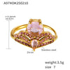 Gold Pink Crown