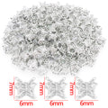 Three Shape Double Layer Metal Bead Caps Jewelry Findings view 12