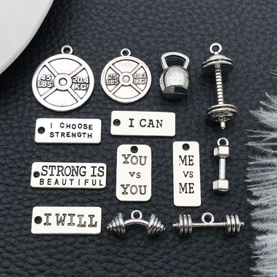 Printed detail graphic for the assorted shape charms