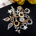 Yellow Crown and Starfish Metal Charms for Jewelry and Craft Projects view 4