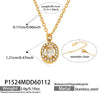 Clear Oval Pendant