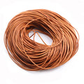Round Leather Cord Jewelry Making Components In Detailed Metal Finishes view 6