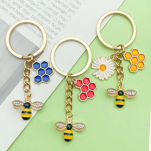 Bee Flower Sunflower and Butterfly Bag Charms Twelve Styles