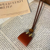 Red Stone Bag