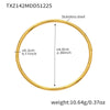 TXZ142 Gold Bangle