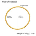 Heart Crystal and Geometric Bangle Collection in Two Metal Tones view 10