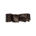 Polka Dot Satin Bow Vertical Hair Claw Clips Six Styles view 5