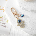 Gold Tone Blue Evil Eye Clip Charms in Eleven Designs view 12
