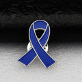 Colored Awareness Ribbon Metal Lapel Pin Brooch in 12 Styles view 9