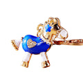 Crystal Horse, Zebra and Deer Keychains with Braided Wrist Straps view 5