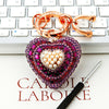 Purple Jeweled-Heart