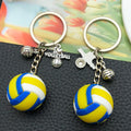 Volleyball, Soccer, Football and Tennis Ball Keychains, 4 Styles view 4