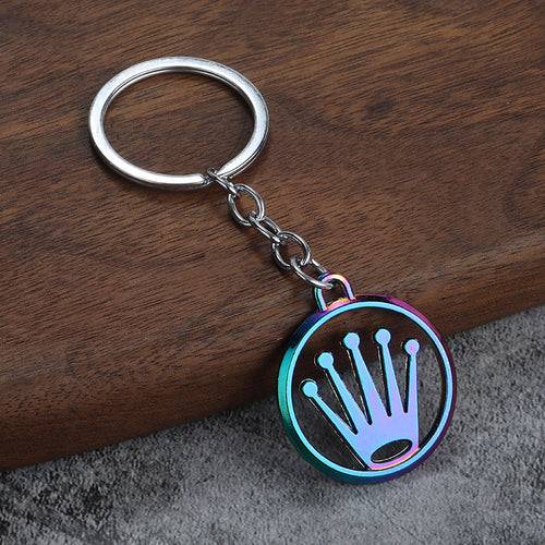 Sweet Crown Alloy Pendant Keychain Gift Accessory for Bags and Keys