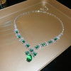 Green Drop Necklace
