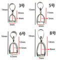 Metallic Pendant Bail Jewelry Findings with 7 Listed Options view 3