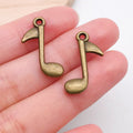 Gold-Tone Musical Instrument Metal Charms with 26 Listed Options view 9
