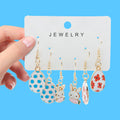 Easter Egg, Bunny And Chick Metal Drop Earring Sets, Three Styles view 4