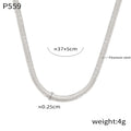 Gold Flower Zircon Pendant Necklace Double Layer Snake Chain Options view 9