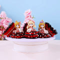 Jeweled Dark Theme Doll Keychains in Four Distinct Character Styles view 9