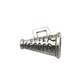 Antique Silver Cheerleader and Football Metal Charms with 12 Listed Options view 9