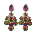 Oversized Crystal Statement Earrings in Two Colorways view 5